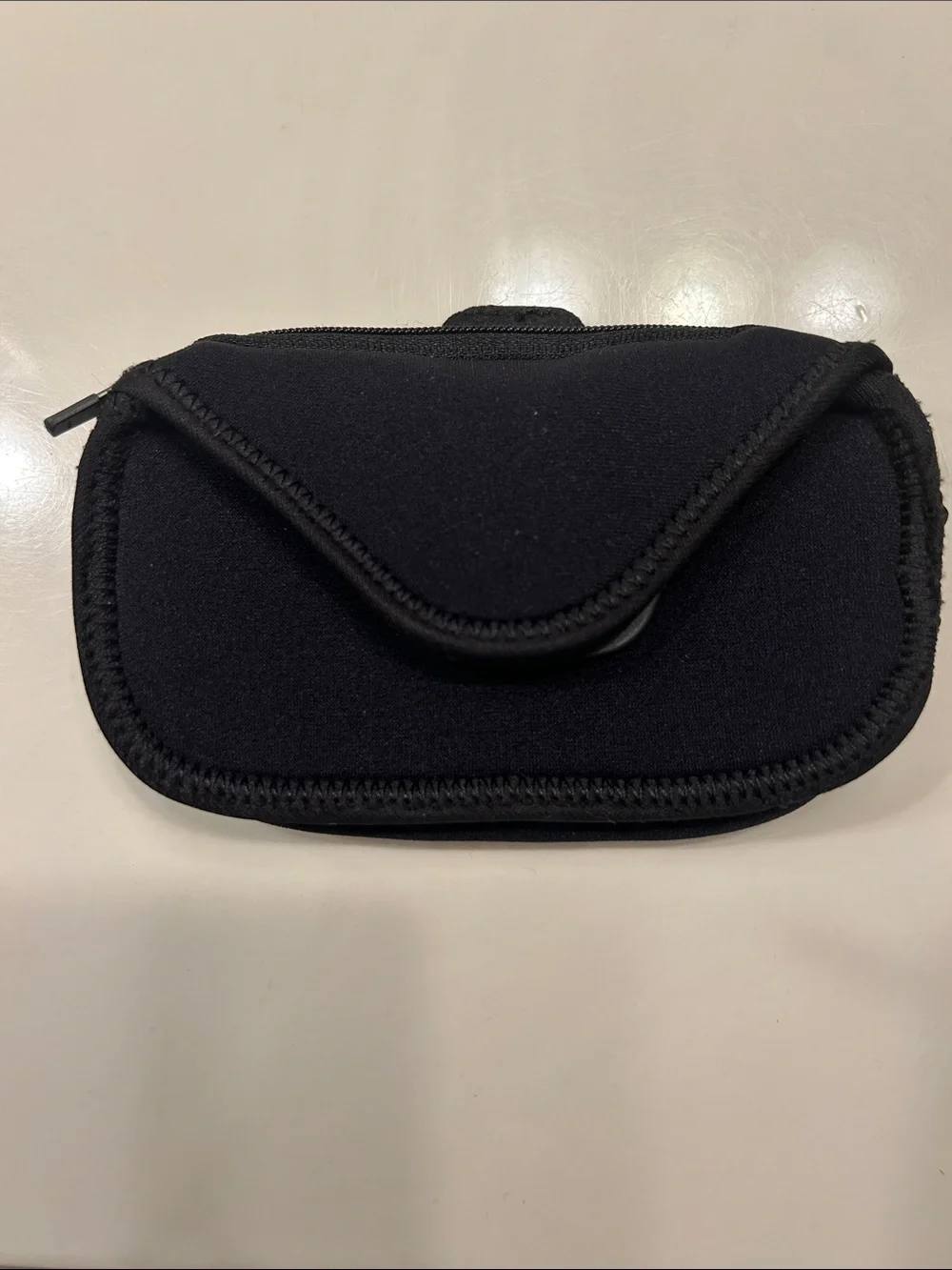 Amphipod Black Clear-Front Running waistband Pouch